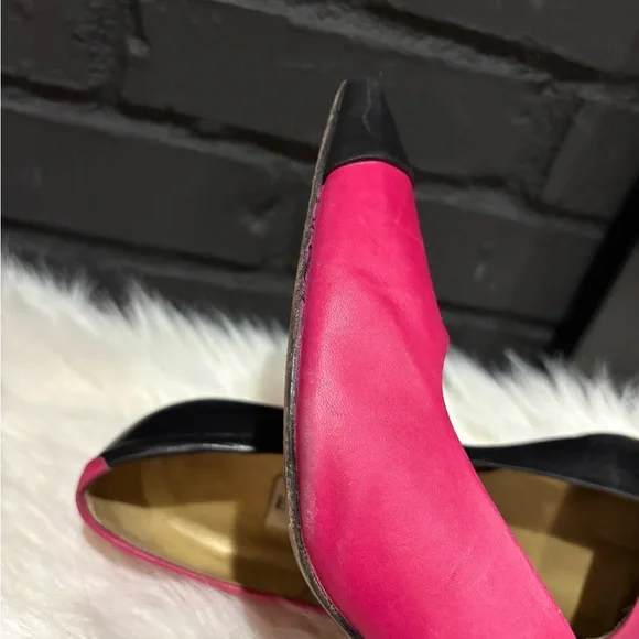 Evan Picone Black and Pink Women's Heels - Picture 7 of 15
